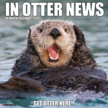 Calendar In Otter News 2021 Wall Calendar Book