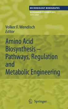 Hardcover Amino Acid Biosynthesis - Pathways, Regulation and Metabolic Engineering Book