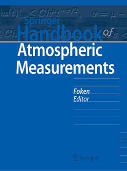 Hardcover Springer Handbook of Atmospheric Measurements Book