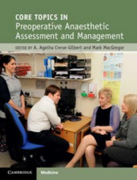 Hardcover Core Topics in Preoperative Anaesthetic Assessment and Management Book