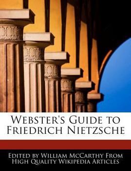 Paperback Webster's Guide to Friedrich Nietzsche Book