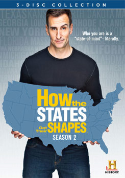 DVD How the States Got Their Shapes: Season 2 Book