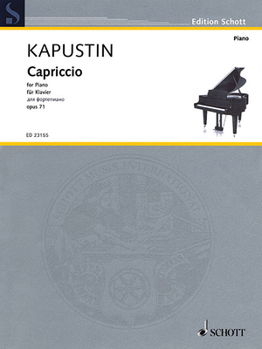 Paperback Capriccio Op. 71: Piano Book