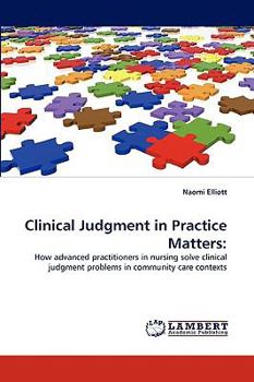 Paperback Clinical Judgment in Practice Matters Book