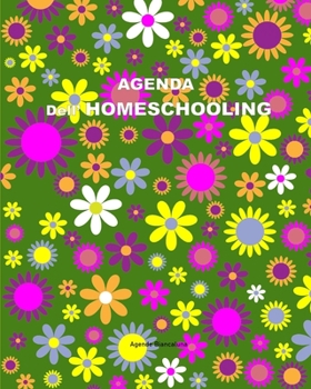 Paperback Agenda dell' Homeschooling: 10 mesi [Italian] Book