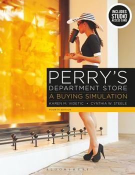 Paperback Perry's Department Store: A Buying Simulation: Bundle Book + Studio Access Card [With Access Code] Book