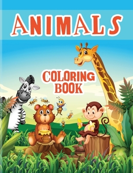 Awsome Animals Coloring Book: A Coloring Book for Adults: Amazing Animals Designs: Lions, Elephants, Owls, Wolves, Horses, Dogs, Cats, Butterflies, ... More: 192 Pages Coloring Book For Adults.