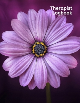 Paperback Therapist Logbook: Logbook for Counselors - Notebook to Record Clients Appointments - A Therapist's Diary to jot down Treatment Plans, Th Book