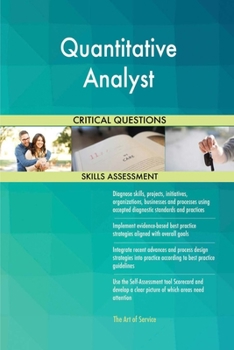 Paperback Quantitative Analyst Critical Questions Skills Assessment Book