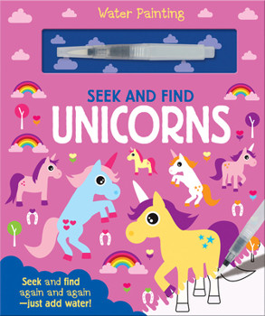 Hardcover Seek and Find Unicorns Book