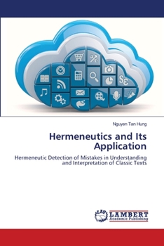 Paperback Hermeneutics and Its Application Book