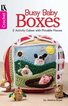 Paperback Busy Baby Boxes: 2 Activity Cubes with Movable Pieces Book