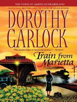 Paperback Train from Marietta [Large Print] Book