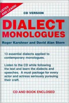 Paperback Dialect Monologues [With CD] Book