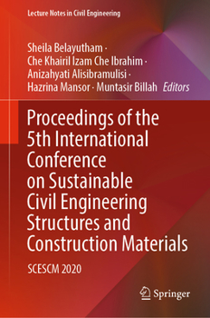 Hardcover Proceedings of the 5th International Conference on Sustainable Civil Engineering Book