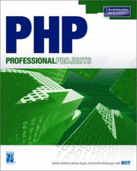 Paperback PHP Professional Projects Book