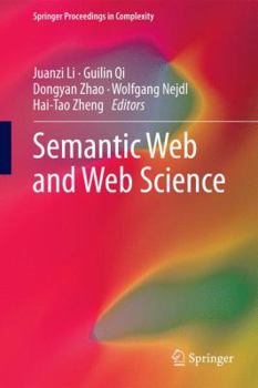 Hardcover Semantic Web and Web Science Book