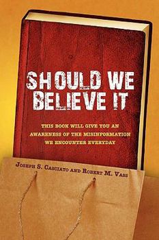 Hardcover Should We Believe It Book