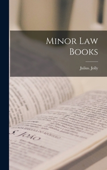 Hardcover Minor Law Books Book