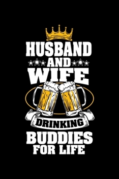 Paperback Notebook: Beer Wine Husband pun Buddy Gift 120 Pages, 6x9 Inches, Graph Paper Book