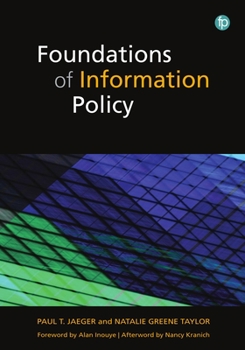 Paperback Foundations of Information Policy Book