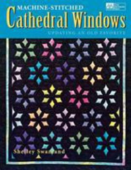 Paperback Machine-Stitched Cathedral Windows Print on Demand Edition Book