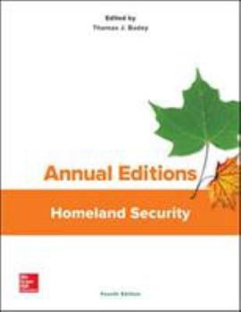 Paperback Annual Editions: Homeland Security Book