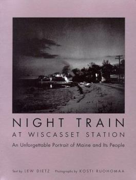 Paperback Night Train at Wiscasset Station Book