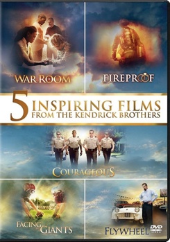 DVD Courageous / Facing the Giants / Fireproof / Flywheel / War Room Book