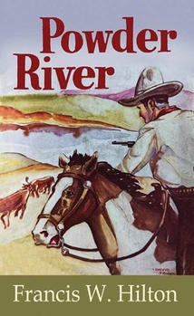 Library Binding Powder River [Large Print] Book