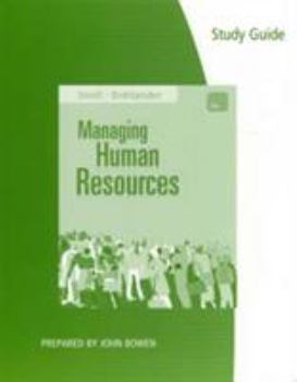 Hardcover Study Guide for Snell/Bohlander's Managing Human Resources, 16th Book