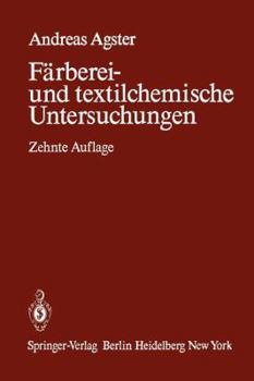 Paperback Färberei- Und Textilchemische Untersuchungen [German] Book
