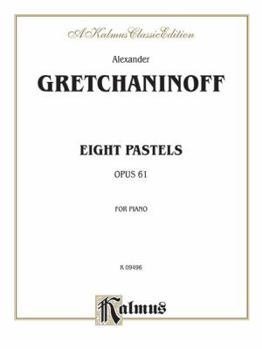 Paperback Eight Pastels, Op. 61 Book