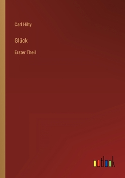 Paperback Glück: Erster Theil [German] Book