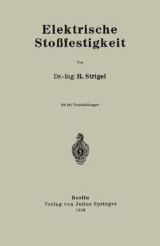 Paperback Elektrische Stoßfestigkeit [German] Book