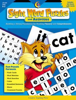 Paperback Sight Word Puzzles and Activities, Gr. K-2 Book