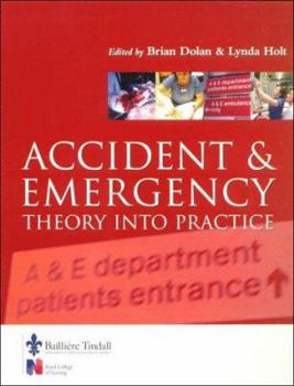Paperback Accident and Emergency: Theory into Practice Book