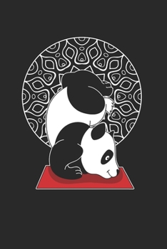 Paperback Yoga Panda Notebook - Yoga Instructor Journal Planner: Yogi Spirit Organizer For Men Women Kids Blank Book
