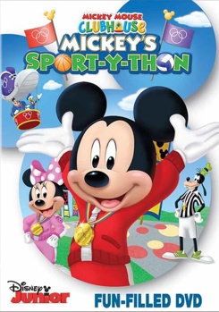 DVD Mickey Mouse Clubhouse: Mickey's Sport-Y-Thon Book