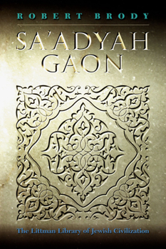 Paperback Sa'adyah Gaon Book