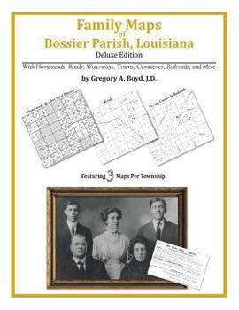 Paperback Family Maps of Bossier Parish, Louisiana Book