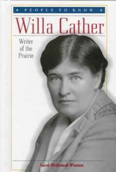 Hardcover Willa Cather: Writer of the Prairie Book
