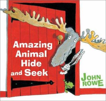 Hardcover Amazing Animal Hide and Seek Book
