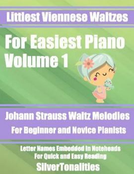 Paperback Littlest Viennese Waltzes for Easiest Piano Volume 1 Book