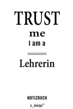 Notizbuch f�r Lehrer / Lehrerin: Originelle Geschenk-Idee [120 Seiten kariertes blanko Papier]