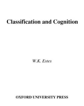 Hardcover Classification and Cognition Book