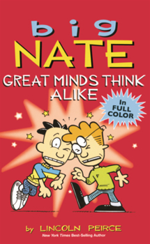Library Binding Big Nate: Great Minds Think Alike Book