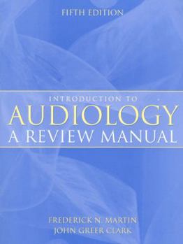 Paperback Introduction to Audiology: A Review Manual Book