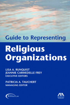 Paperback Guide to Representing Religious Organizations Book