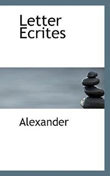Paperback Letter Ecrites Book